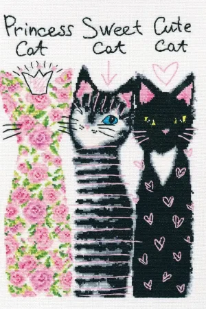 Limited Offer Cross-stitch Kit "Girlfriends" M739