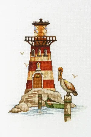 Best Seller Cross-Stitch Kit "Lighthouse "Pelikan" M394