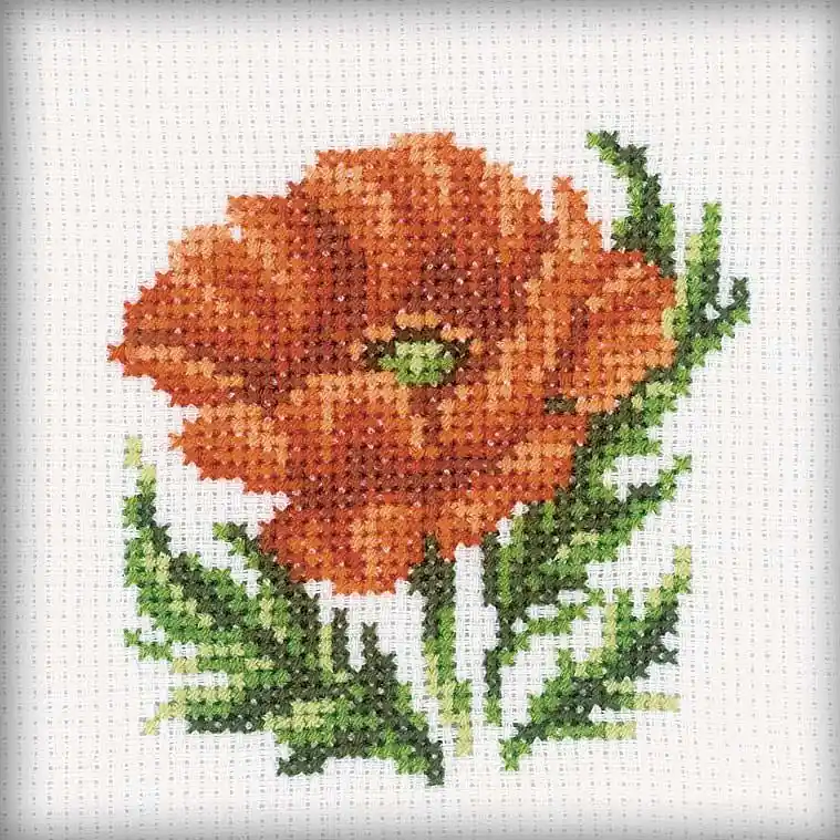 Cross-Stitch Kit "Poppy" H167 Place Order