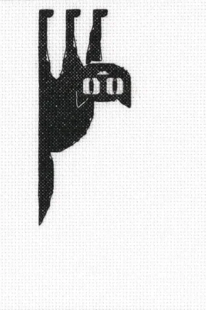 Cross-stitch Kit "Among black cats" EH376 Trusted Brand