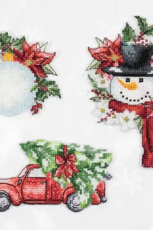 Christmas Toys JK037L Counted Cross-Stitch Kit Top Rated