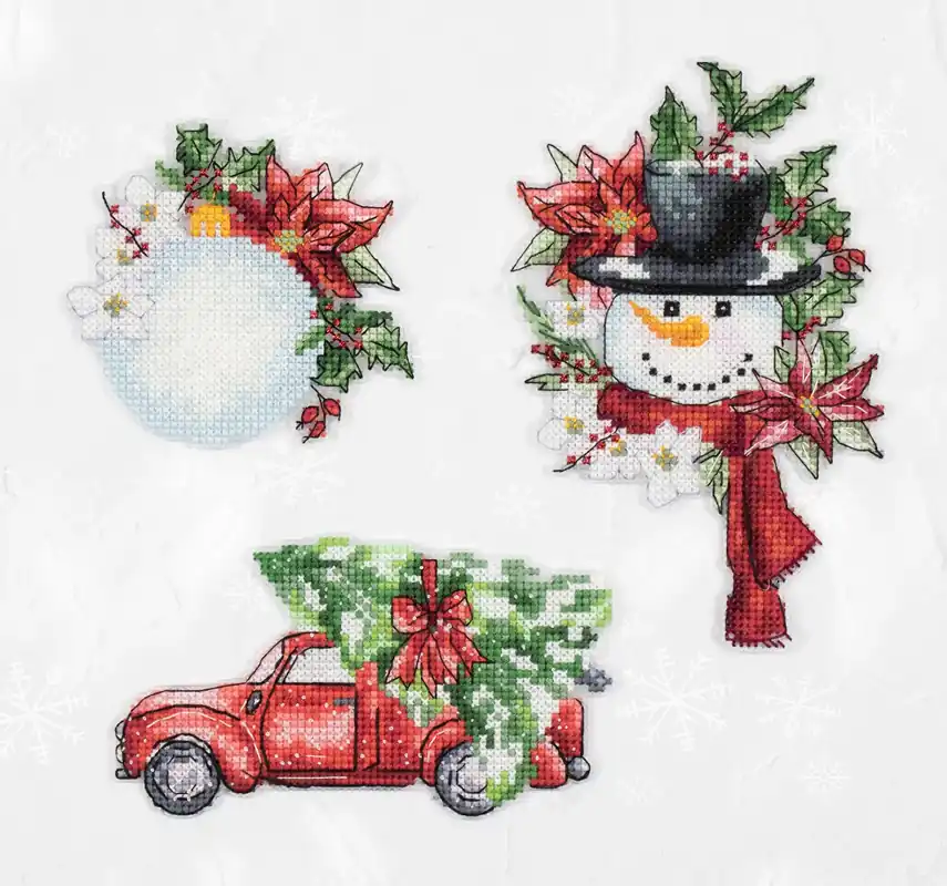 Christmas Toys JK037L Counted Cross-Stitch Kit Top Rated