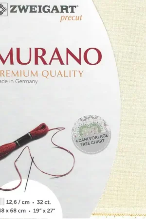 Same Day Shipping Precut Zweigart Murano 3984/99 Soft Cream