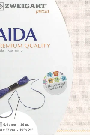 Limited Time Precut Zweigart Aida 3251/4110 Rose