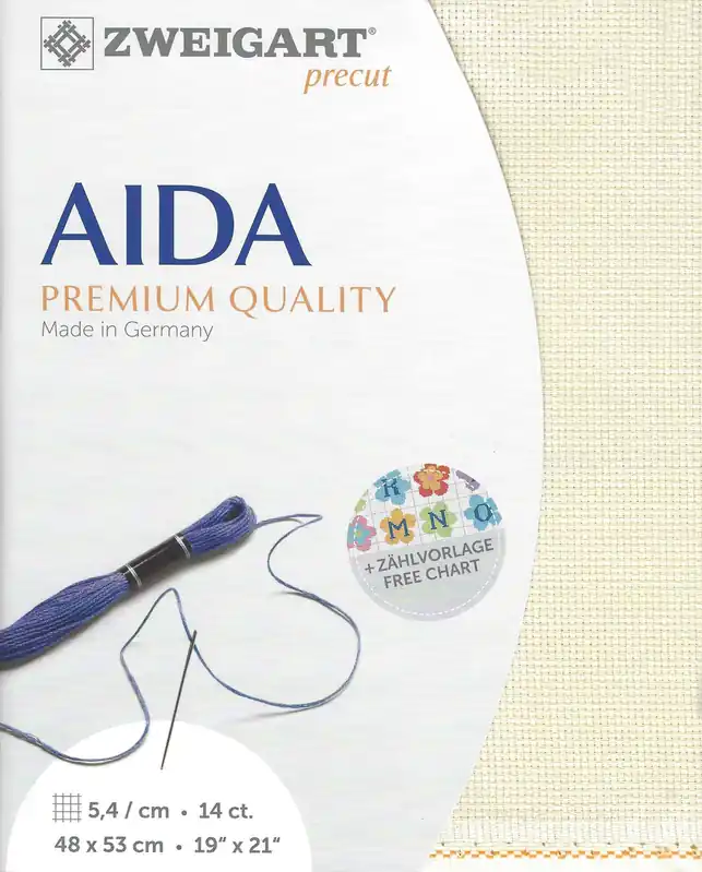 Precut Zweigart Stern-Aida 3706/264 Ivory Cheap