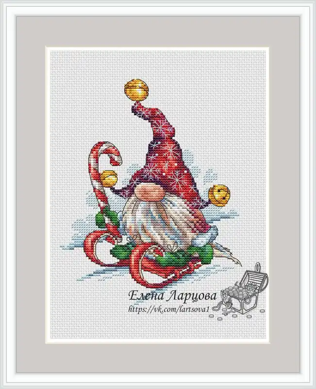 Get Yours Dwarf in Sails - PDF Cross Stitch Pattern
