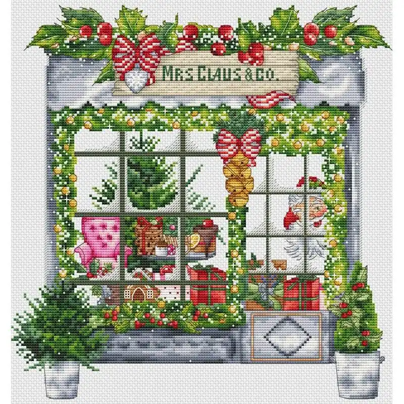 Seasonal Sale Christmas bakery - PDF Cross Stitch Pattern