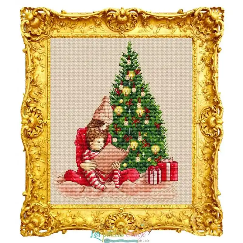 Christmas day - PDF Cross Stitch Pattern Crafted