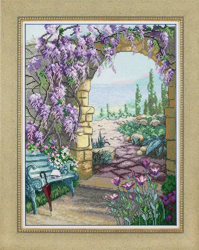 Low Price Cross-stitch kit M-346C " Meeting Place"