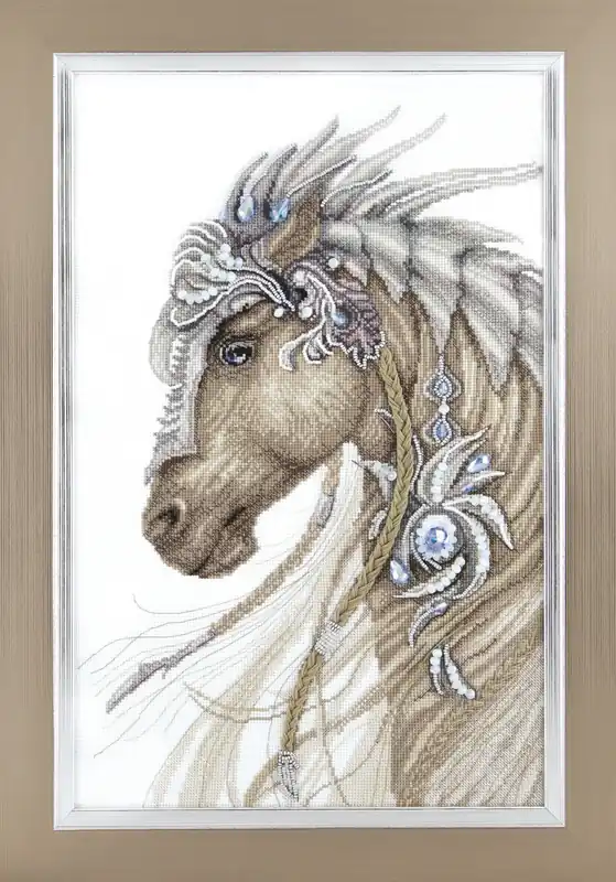 Cross-stitch kit M-291C "Fantastic horse" Modern