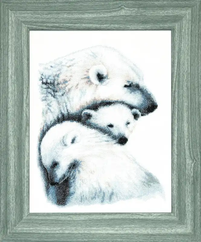 Cross-stitch kit M-249C "Embrace" Direct From Manufacturer