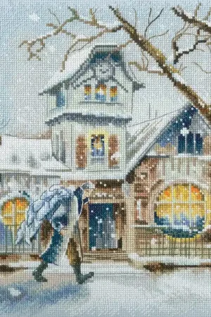 On duty through November M930 Counted Cross Stitch Kit In Demand