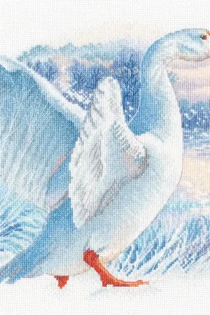 Snow goose M855 Counted Cross Stitch Kit Trending