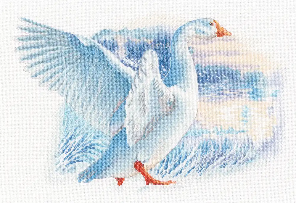 Snow goose M855 Counted Cross Stitch Kit Trending