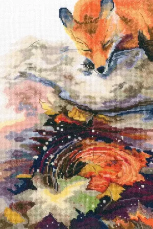 Ginger reflection M829 Counted Cross Stitch Kit Free Delivery