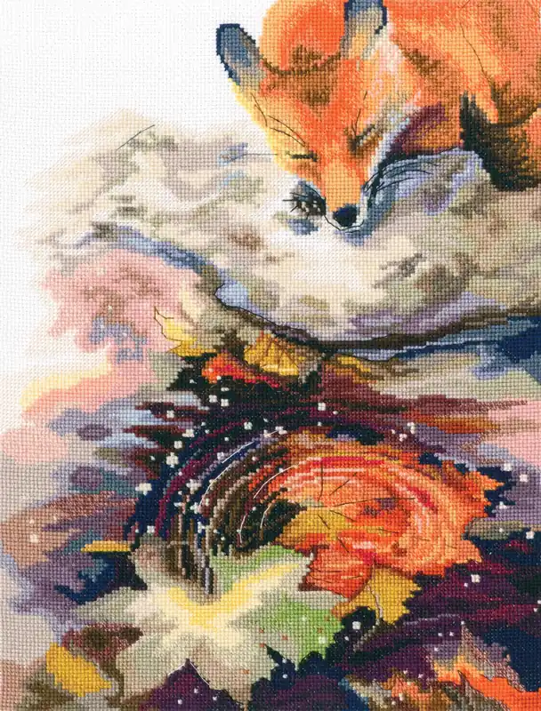 Ginger reflection M829 Counted Cross Stitch Kit Free Delivery