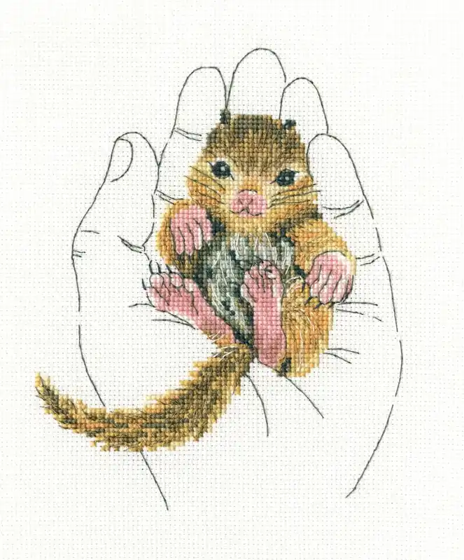 Warmth in palms M696 Counted Cross Stitch Kit Super Sale