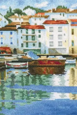 Quiet bay M466 Counted Cross Stitch Kit Money Back Guarantee