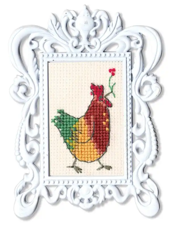 Cock FA006 Counted Cross Stitch Kit Original