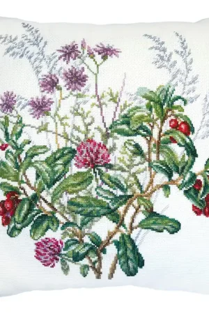 Forest bouquet CU082 Counted Cross Stitch Kit Worldwide Shipping