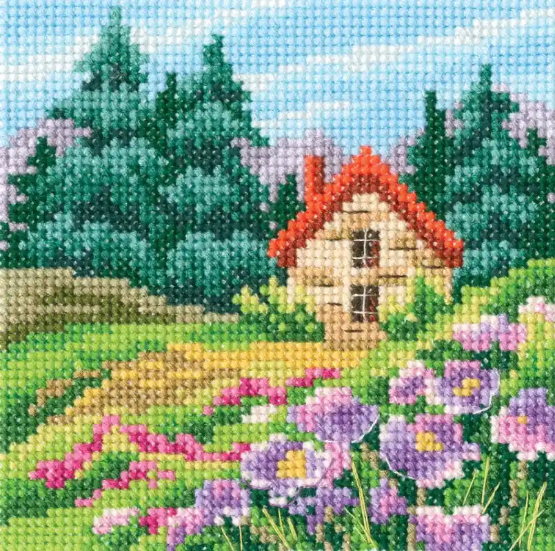 Limited Time Summer colours C362 Counted Cross Stitch Kit