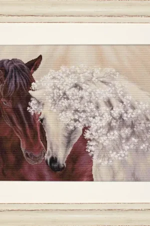 New Release The perfect couple BU5010L Counted Cross-Stitch Kit