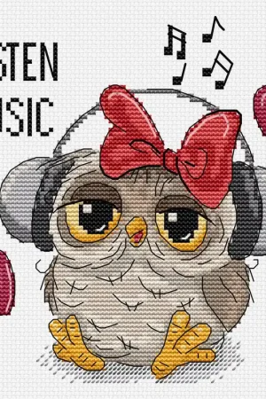 Listen Music B1402L Counted Cross-Stitch Kit Holiday Sale