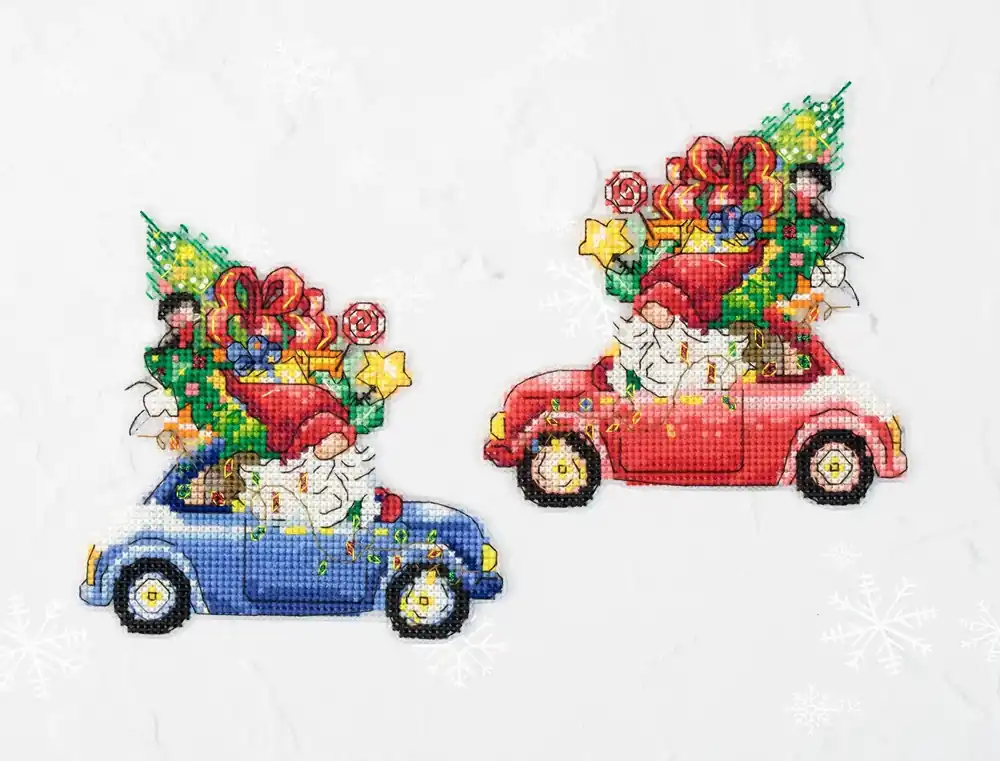 The Gift Car JK035L Counted Cross-Stitch Kit New Release