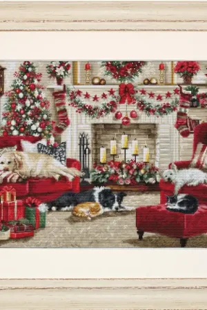 Get Yours Pets Interior BU5013L Counted Cross-Stitch Kit
