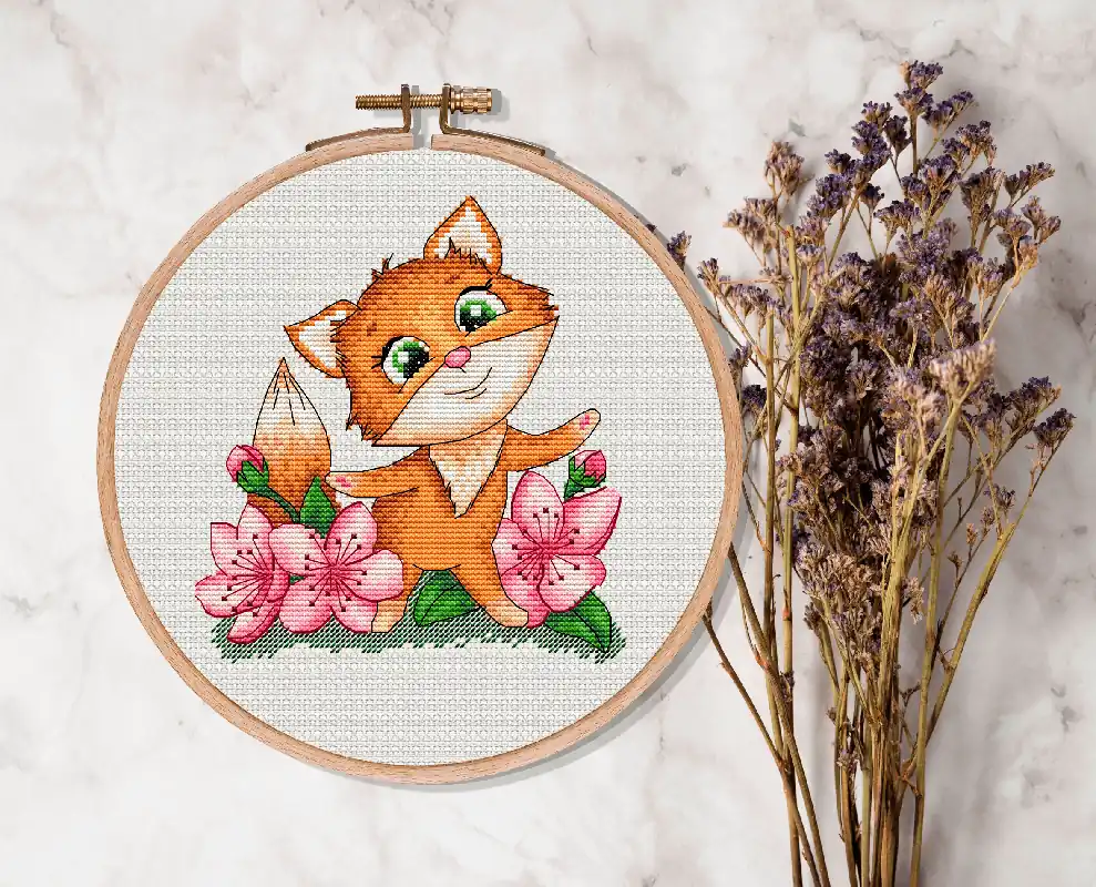 Fox - PDF Cross Stitch Pattern Grab Now