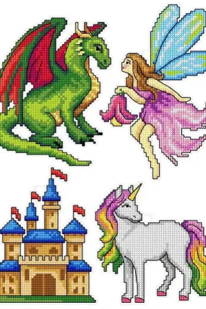 "Magic Heroes" 123CS Counted Cross-Stitch Kit In Demand