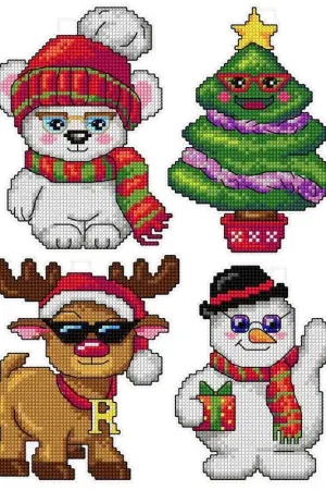 Wholesale "Christmas Toys" 120CS Counted Cross-Stitch Kit