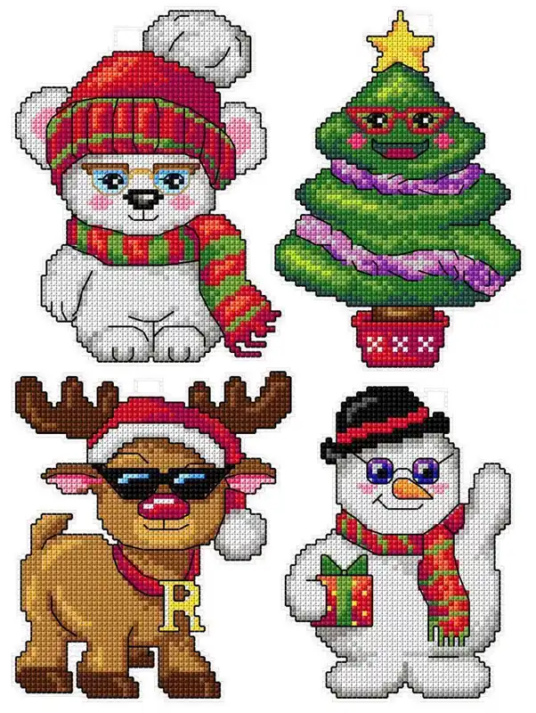 Wholesale "Christmas Toys" 120CS Counted Cross-Stitch Kit