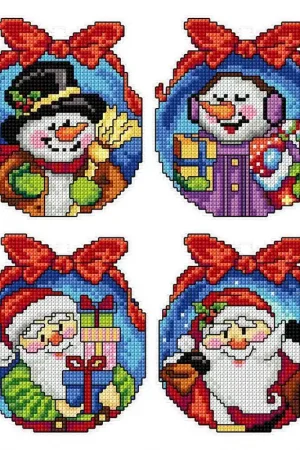 "Christmas Toys" 109CS Counted Cross-Stitch Kit Trusted Brand