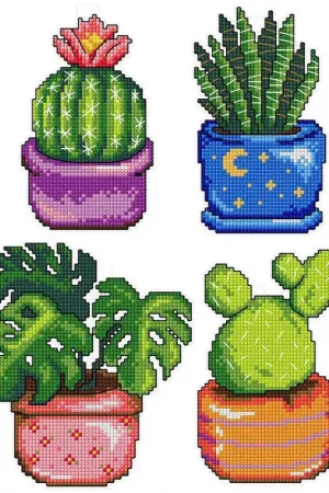 "Cactus" 108CS Counted Cross-Stitch Kit Bulk Order