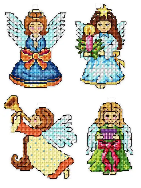 "Angels" 107CS Counted Cross-Stitch Kit Hot Picks