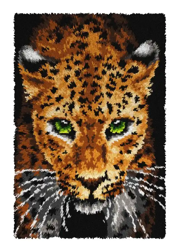 Deal Latch hook rug kit "Leopard" 4164