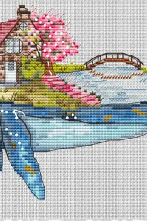 Genuine Whale. Native Land - PDF Cross Stitch Pattern