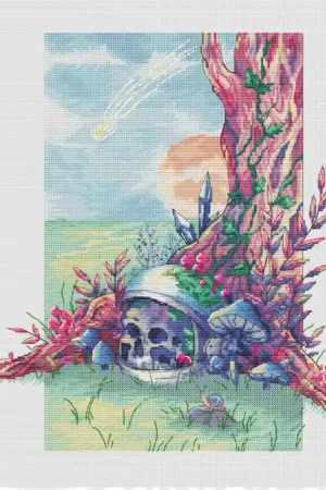 Grab Now On the Alien Planet - PDF Cross Stitch Pattern