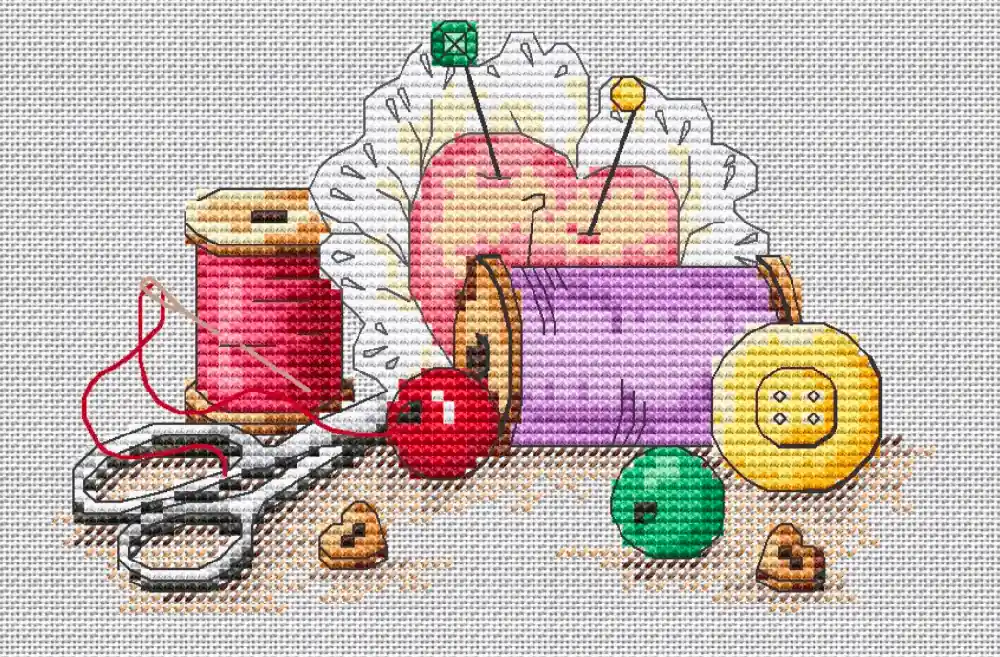 My Love of Needlework - PDF Cross Stitch Pattern Grab Now