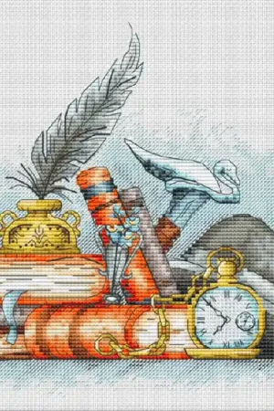 The Books  - PDF Cross Stitch Pattern Holiday Sale