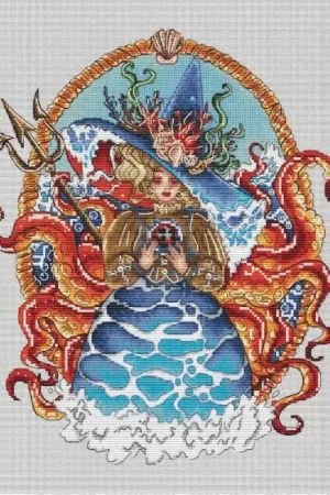 Sea Witch - PDF Cross Stitch Pattern Hassle-Free Returns