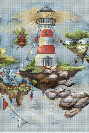 My World. Lighthouse - PDF Cross Stitch Pattern Don’t Miss Out