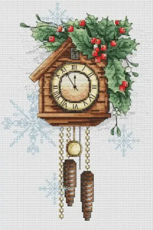 Price Drop Five Minutes. Wall Watch - PDF Cross Stitch Pattern