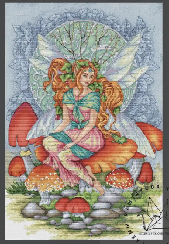 Top Rated Fantasy Fairyland - PDF Cross Stitch Pattern