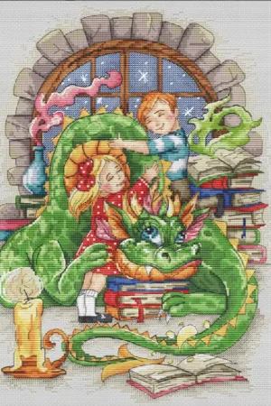 Dreams of Tame Dragon - PDF Cross Stitch Pattern Hot Picks