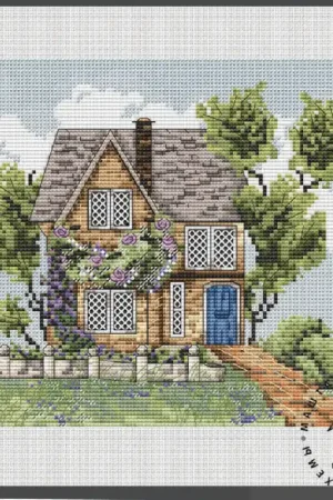 New Arrival Cozy House - PDF Cross Stitch Pattern