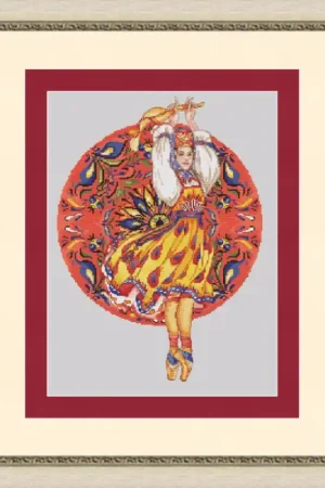 Obvinskaya. Dancing - PDF Cross Stitch Pattern Latest