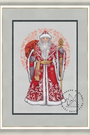Instant Buy Christmas Santa - PDF Cross Stitch Pattern