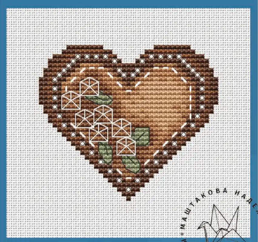 Don’t Miss Out Gingerbread House - PDF Cross Stitch Pattern